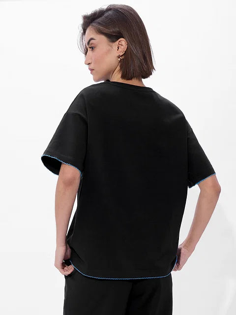 Evil Eye Women Oversized T-Shirts