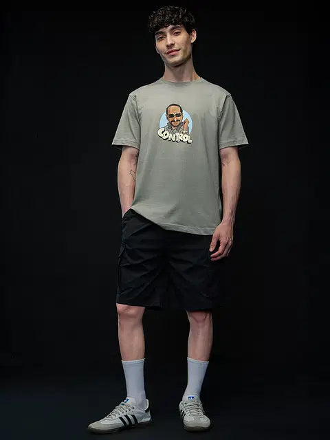 Welcome  Control Uday Men Relaxed Fit T-Shirts