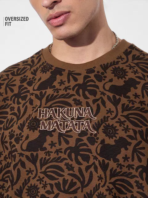 Lion King Ottoman  Savanna Oversized T-Shirts