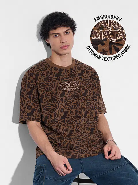 Lion King Ottoman  Savanna Oversized T-Shirts