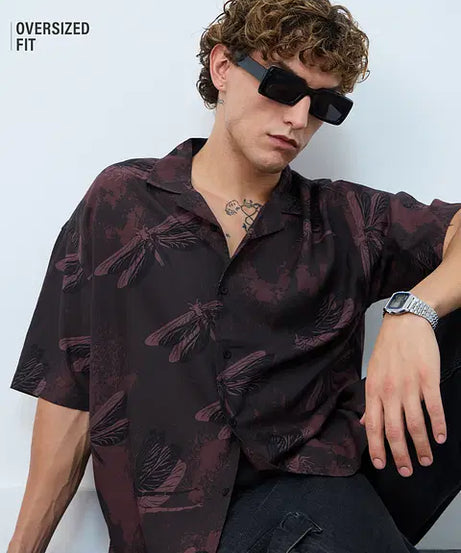 Dragonfly Oversized Shirts