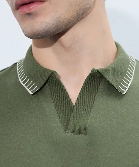 Olivine Oversized Polos