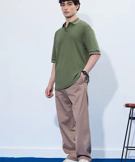 Olivine Oversized Polos