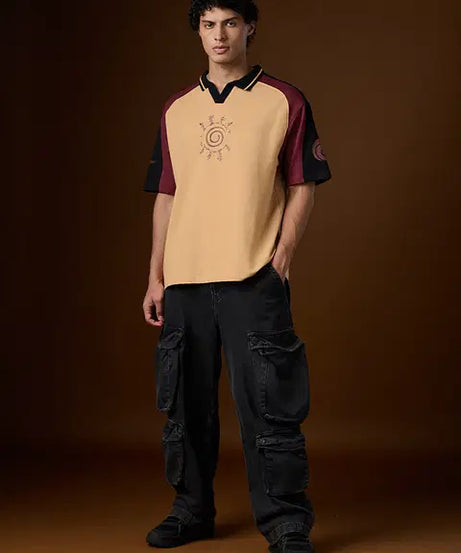 Naruto Shippuden Kurama's Fury Oversized Polos