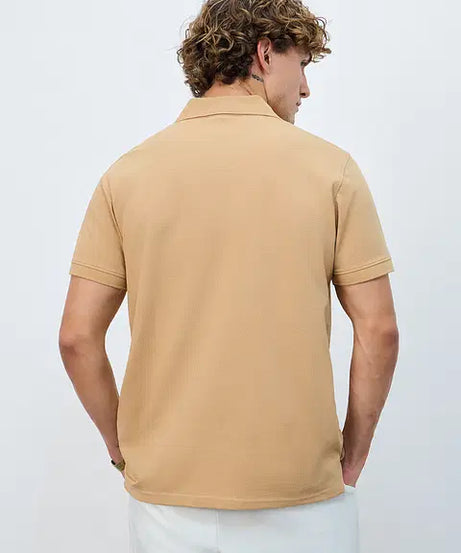 Textured Polo Biscotti Polos