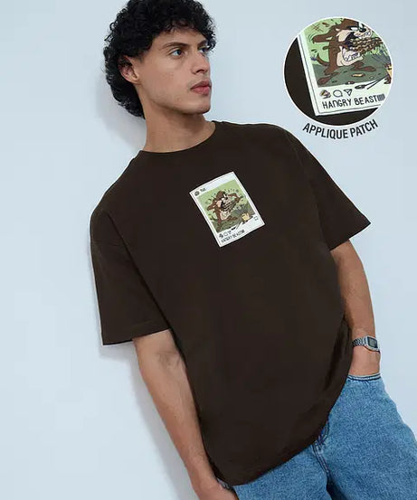 Looney Tunes Insta Taz Oversized T-Shirts