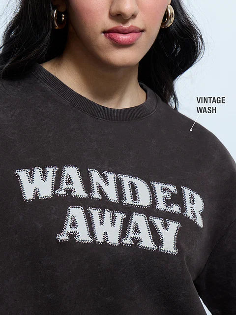 Oversized T-Shirt Wander Away Women