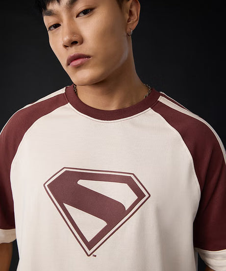 Superman Look Up Oversized T-Shirts