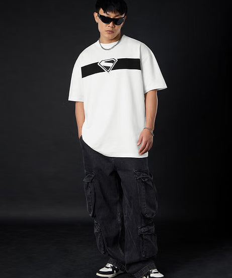 Superman Fly Up Oversized T-Shirts