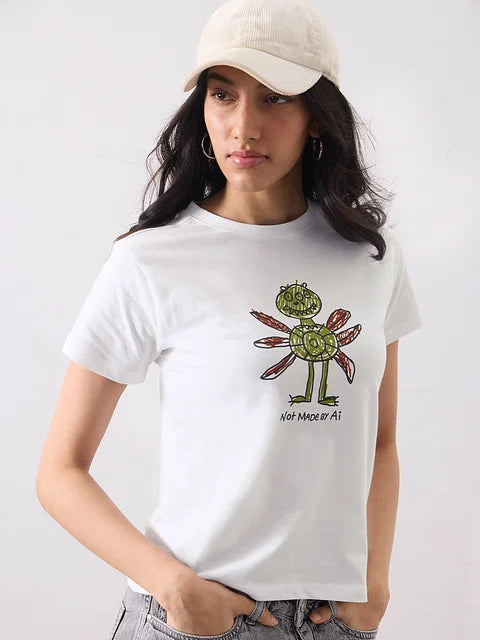 Casual Classics  Not Made By AI Women T-Shirts