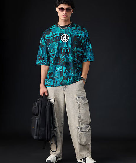 Fantastic Four Team Up Oversized Jerseys