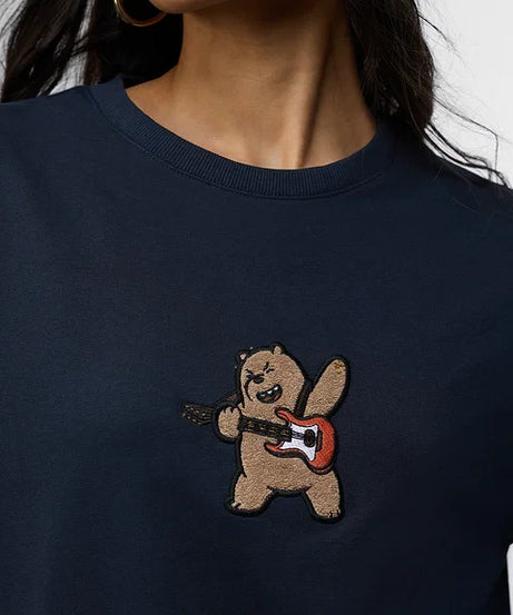 We Bare Bears Rockstar Women Oversized T-Shirts