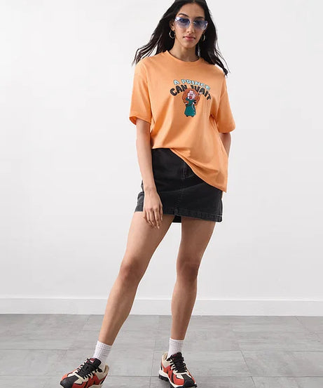 Disney Prince Can Wait Women Oversized T-Shirts