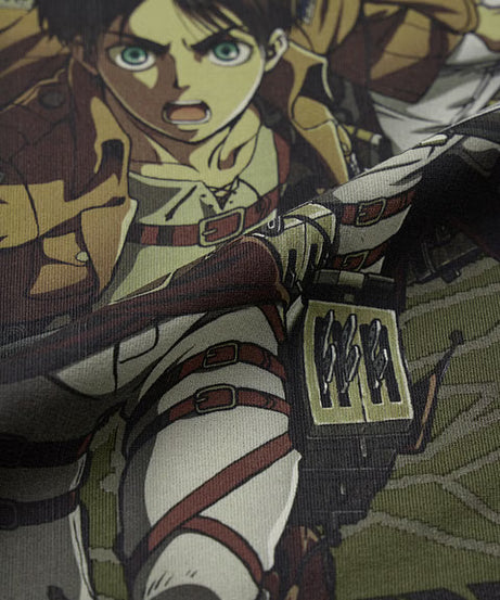 Attack On Titan Survey Corps Oversized T-Shirts