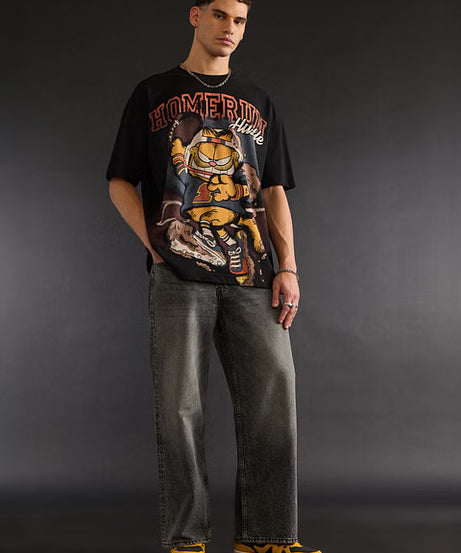 Garfield Homerun Oversized T-Shirts