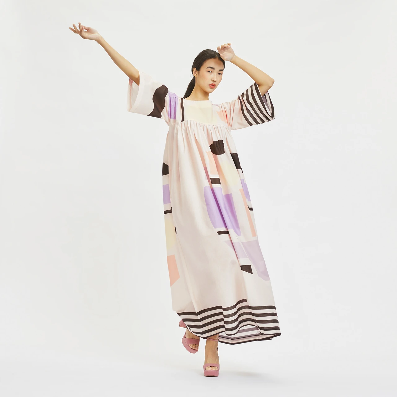 Soft Rayon Cotton Kaftan - Comfortable and Stylish Caftan For Women's