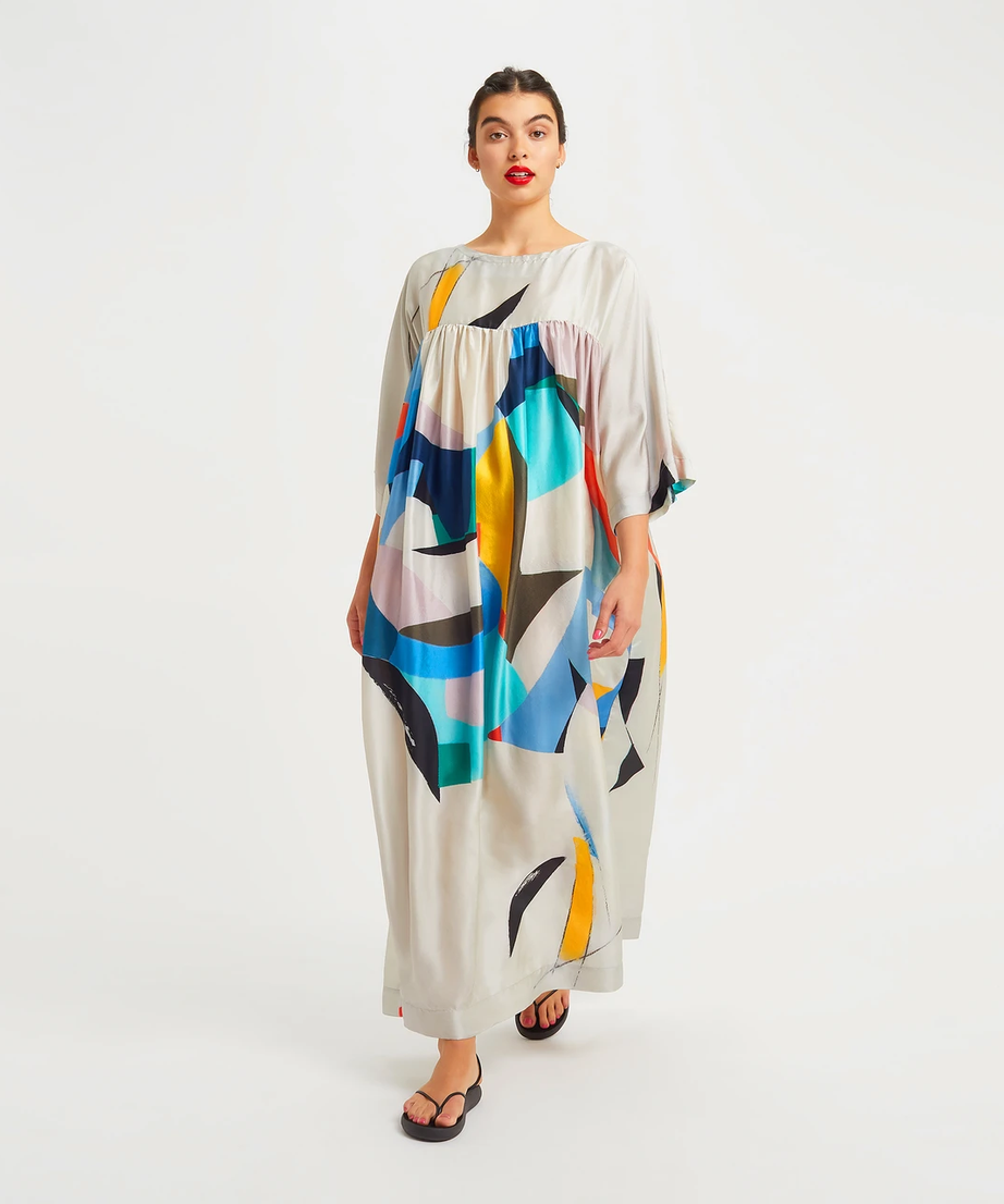 Soft Rayon Cotton Kaftan - Comfortable and Stylish Caftan For Women's