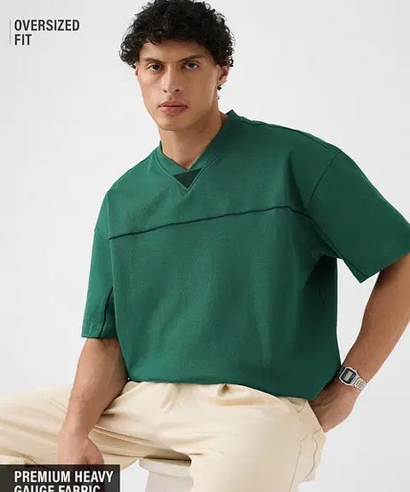 Oversized T-Shirt Emerald Green