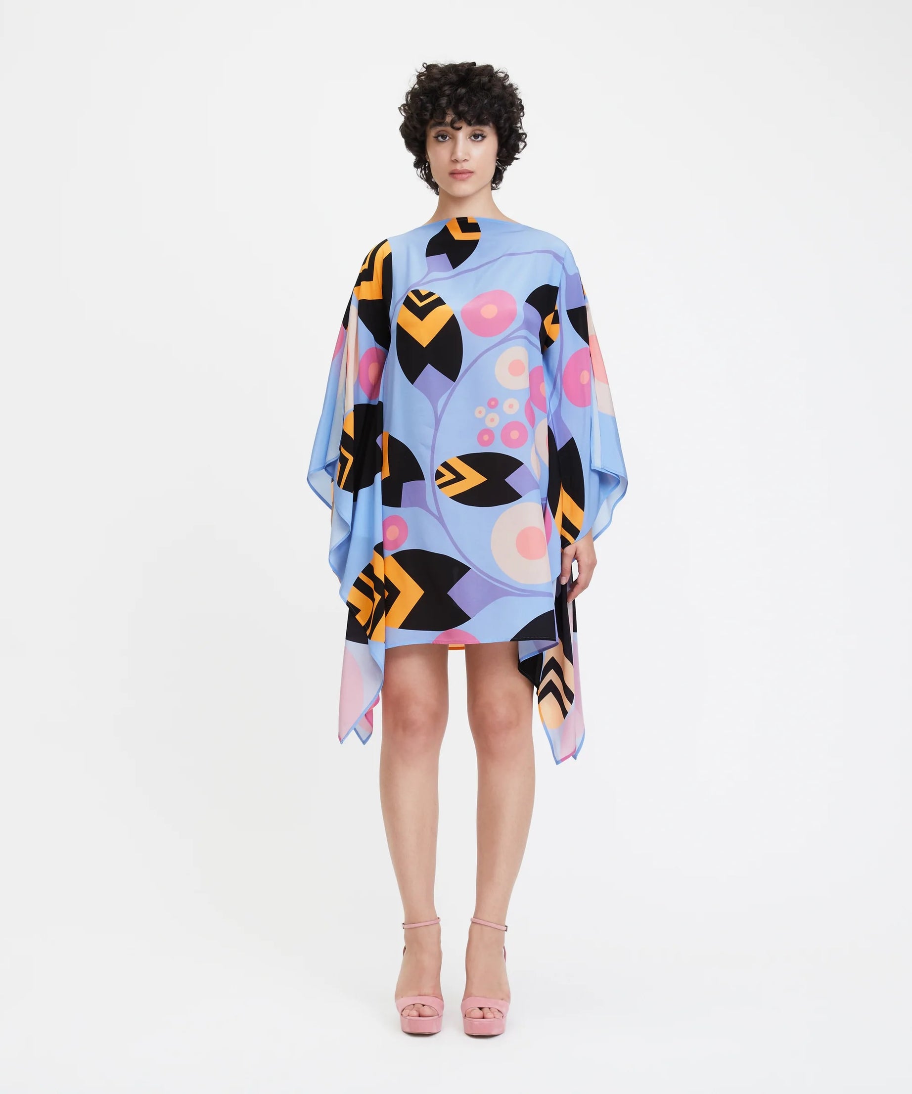 Designer French Moss Kaftan - Flowy and Comfortable for Women