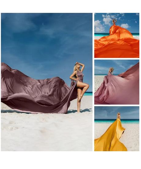 Custom Flying Dress Adjustable Size for Long Flying Dress Photography Dress