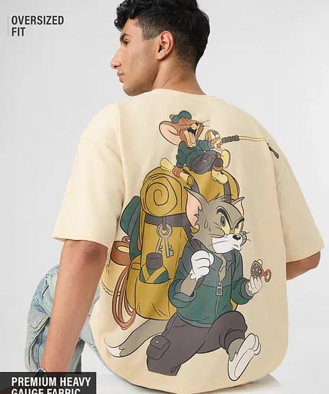 Tom & Jerry Trekking Club Oversized T-Shirts