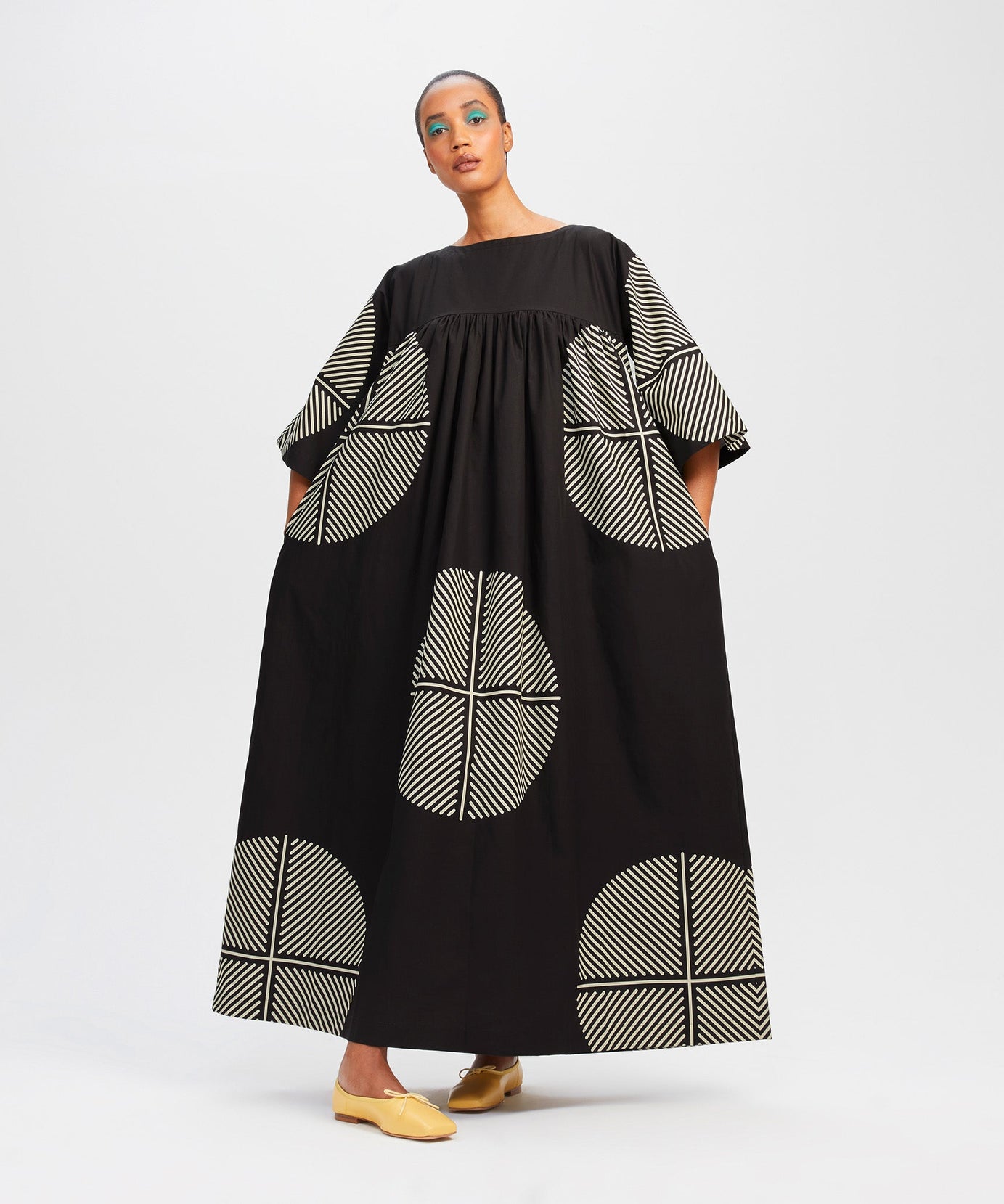 Lightweight Rayon Cotton Kaftan, Long Casual Wear Caftan For Women's