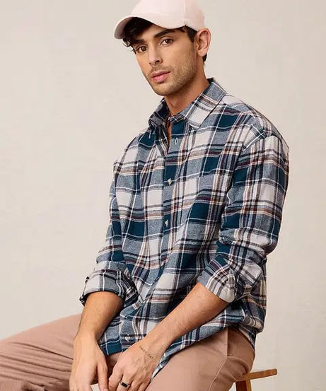 Casual Plaid Style Shirt