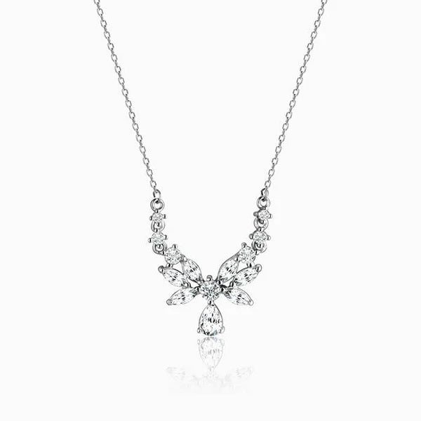 Silver Chrysalis Necklace