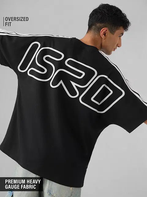 ISRO To The Moon Oversized T-Shirts