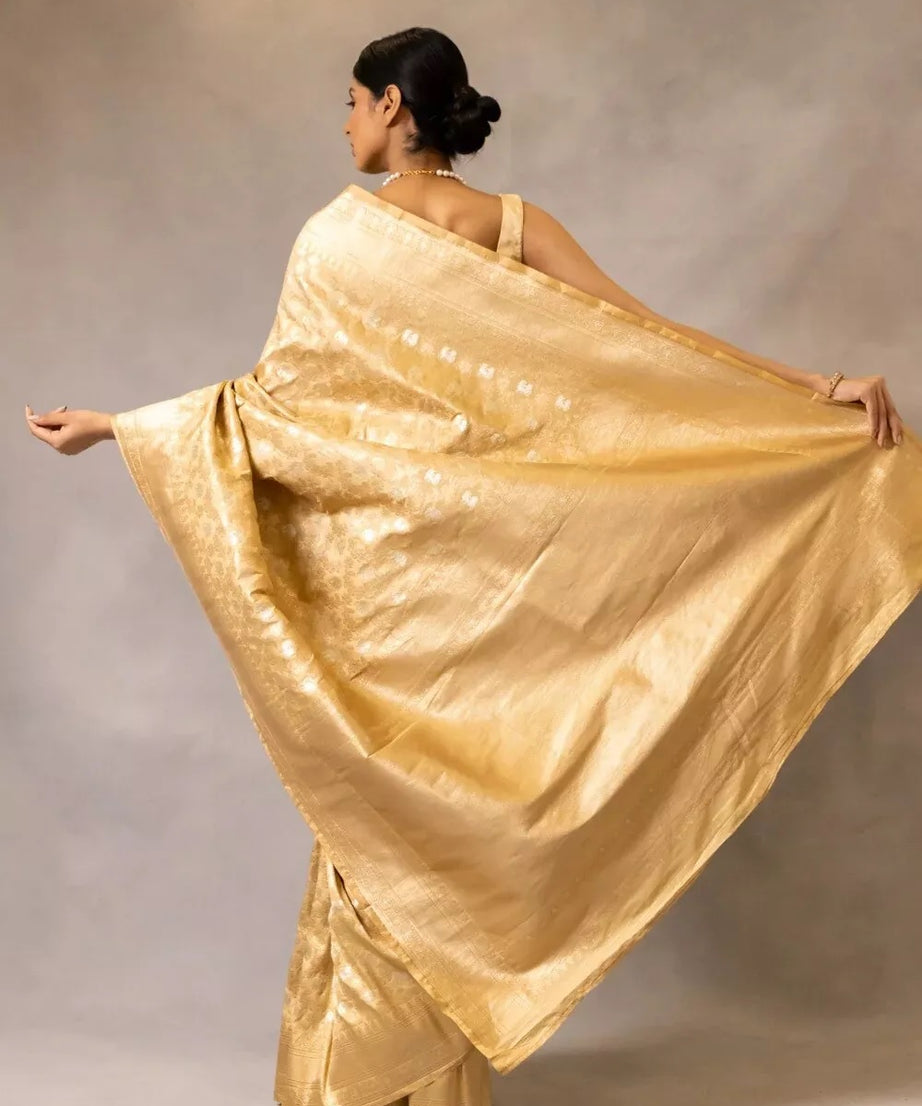 Banarasi Soft Silk Traditional Saree , Designer Party Wear Saree & Blouse