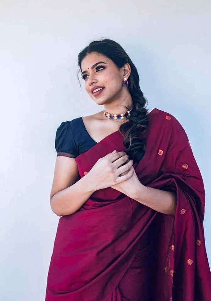 Function Wedding Banarasi Soft Silk Saree Blouse,Traditional Exclusive Sari