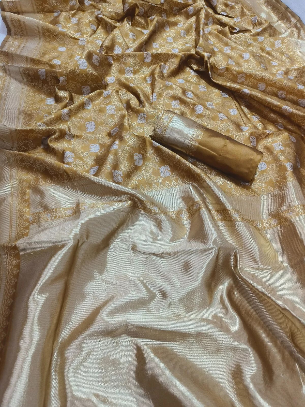 Banarasi Soft Silk Traditional Saree , Designer Party Wear Saree & Blouse