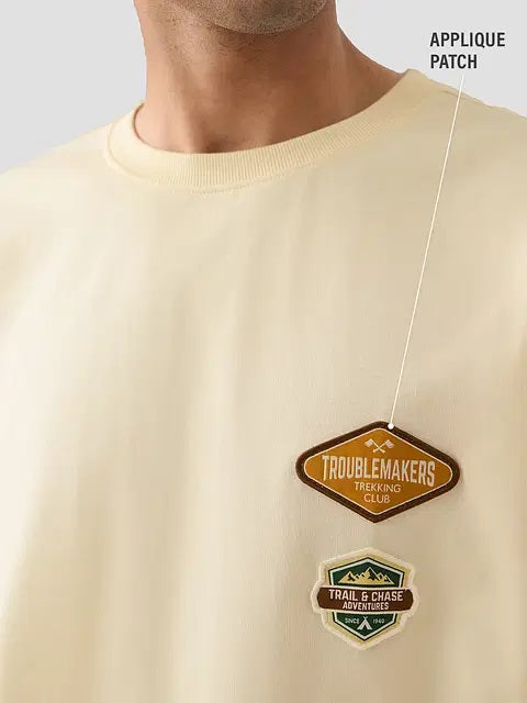 Tom & Jerry Trekking Club Oversized T-Shirts