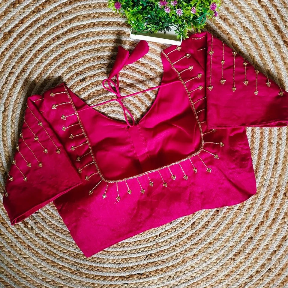 Resham Silk Blouse