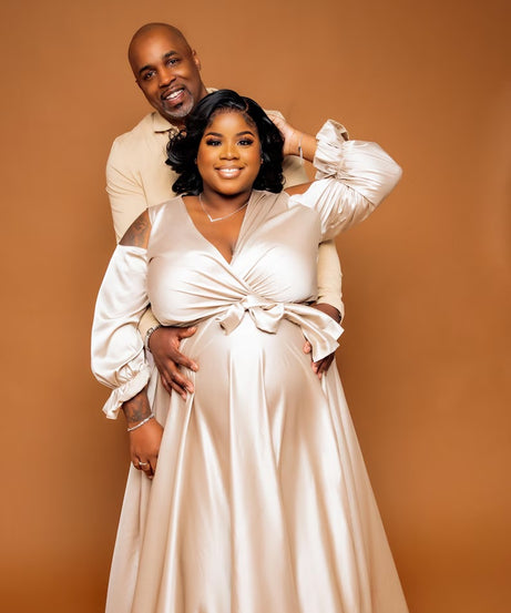 Maternity Dress for Photoshoot Bump Friendly Dress Pregnancy Dress