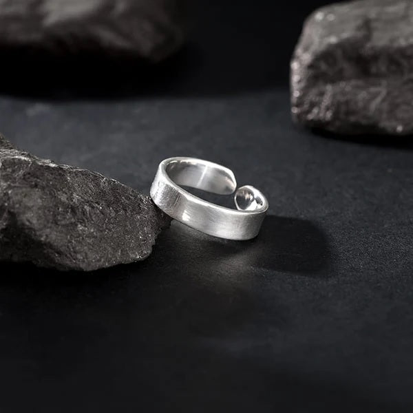 Silver Keep Shining Ring For Him