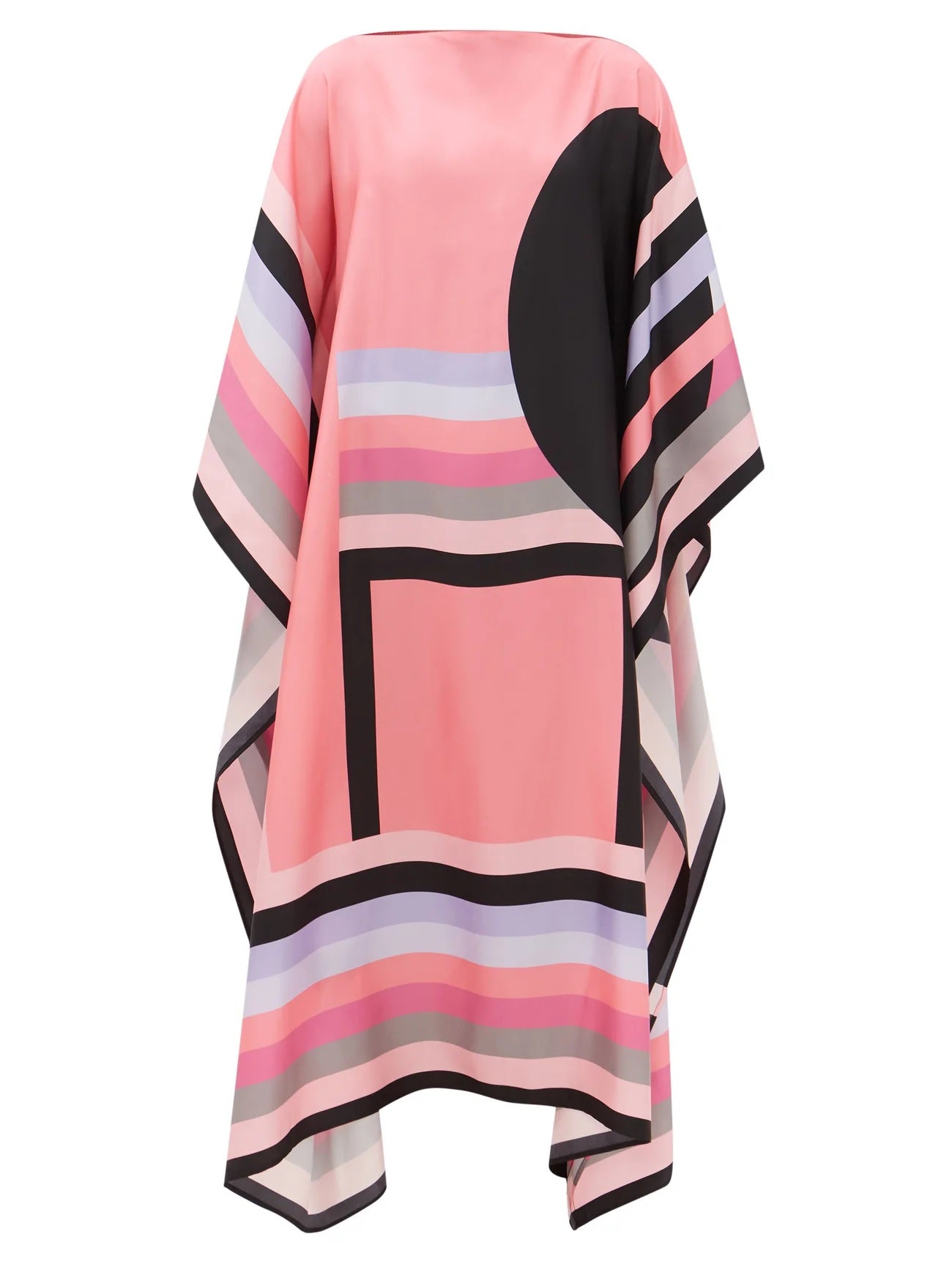 Boho Chic Silk Crepe Kaftan Dress – Soft and Stylish Caftan For Women's