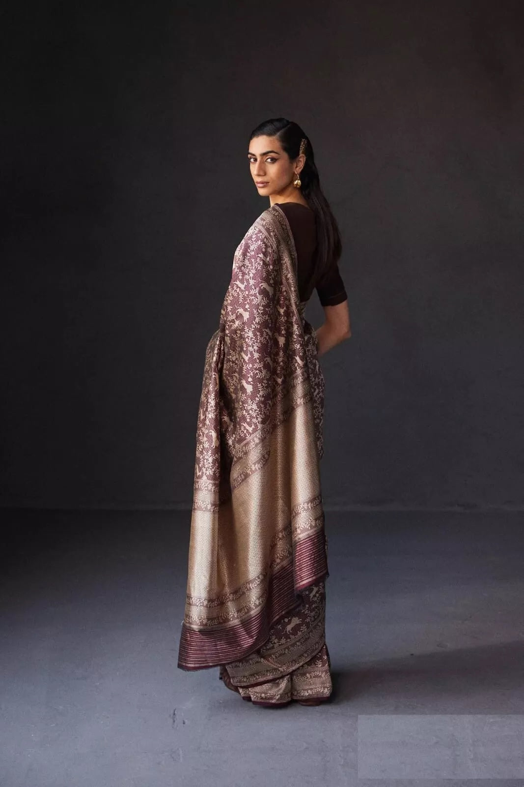 Classic Wedding Banarasi Soft Silk Sari & Blouse
