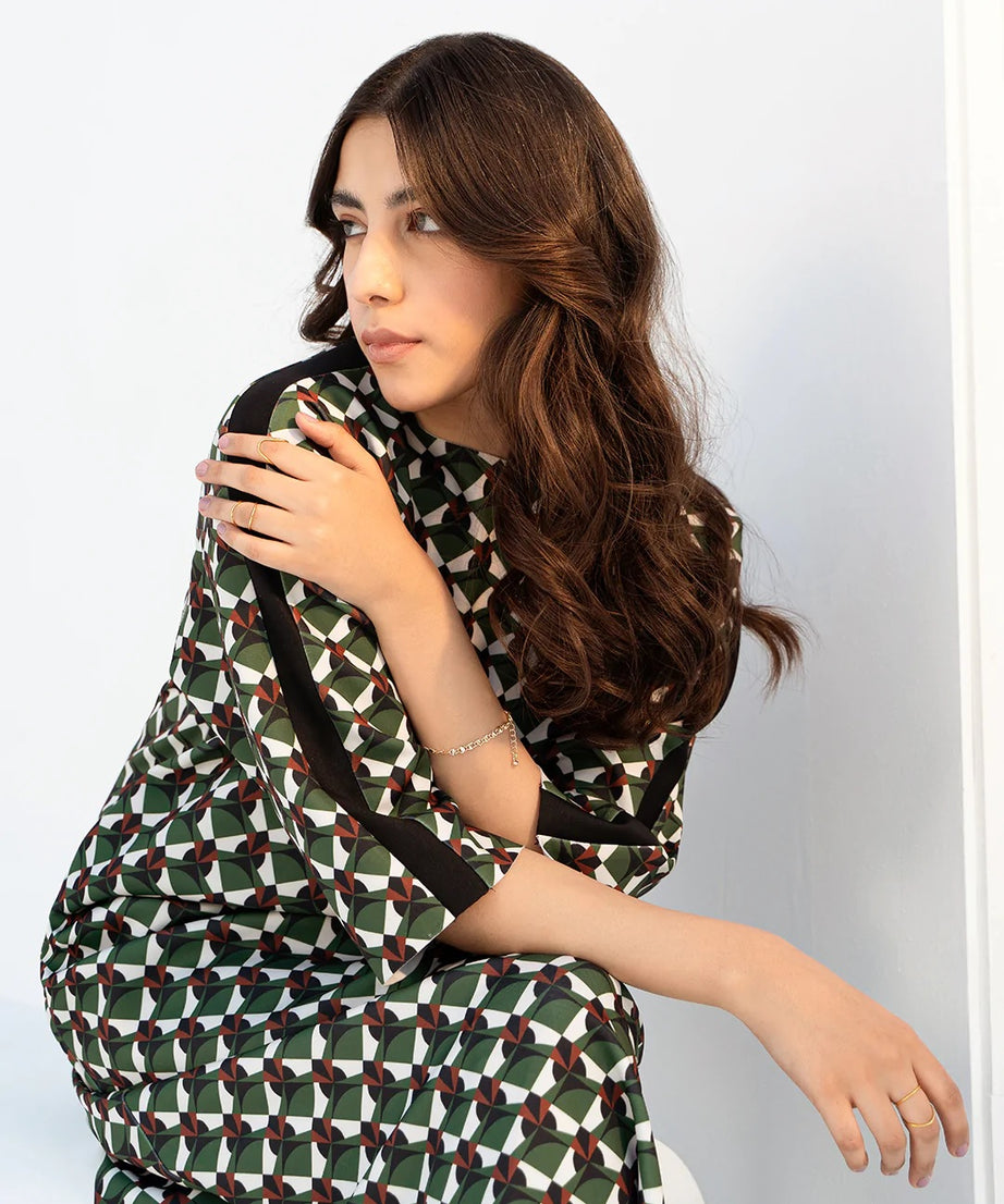 Korean BSY Occasion Wear Long Kaftan For Women's