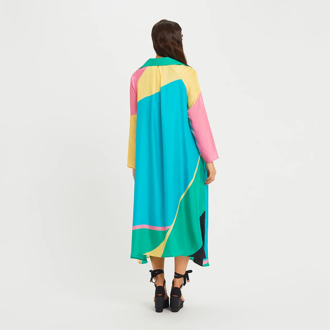 French Crepe Kaftan - Elegant and Flowing Maxi Dress Women's Caftan