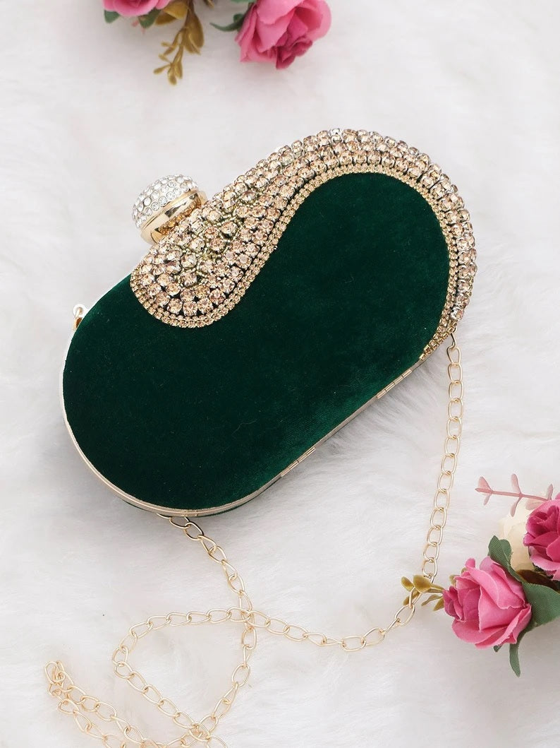 Velvet Clutch purse