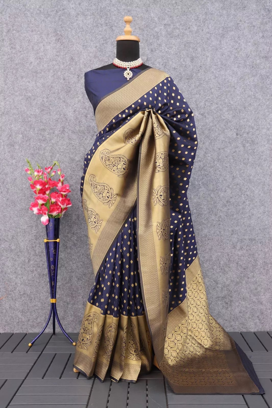 Wedding Soft Lichi Saree, Beautiful Fancy Sari Blouse