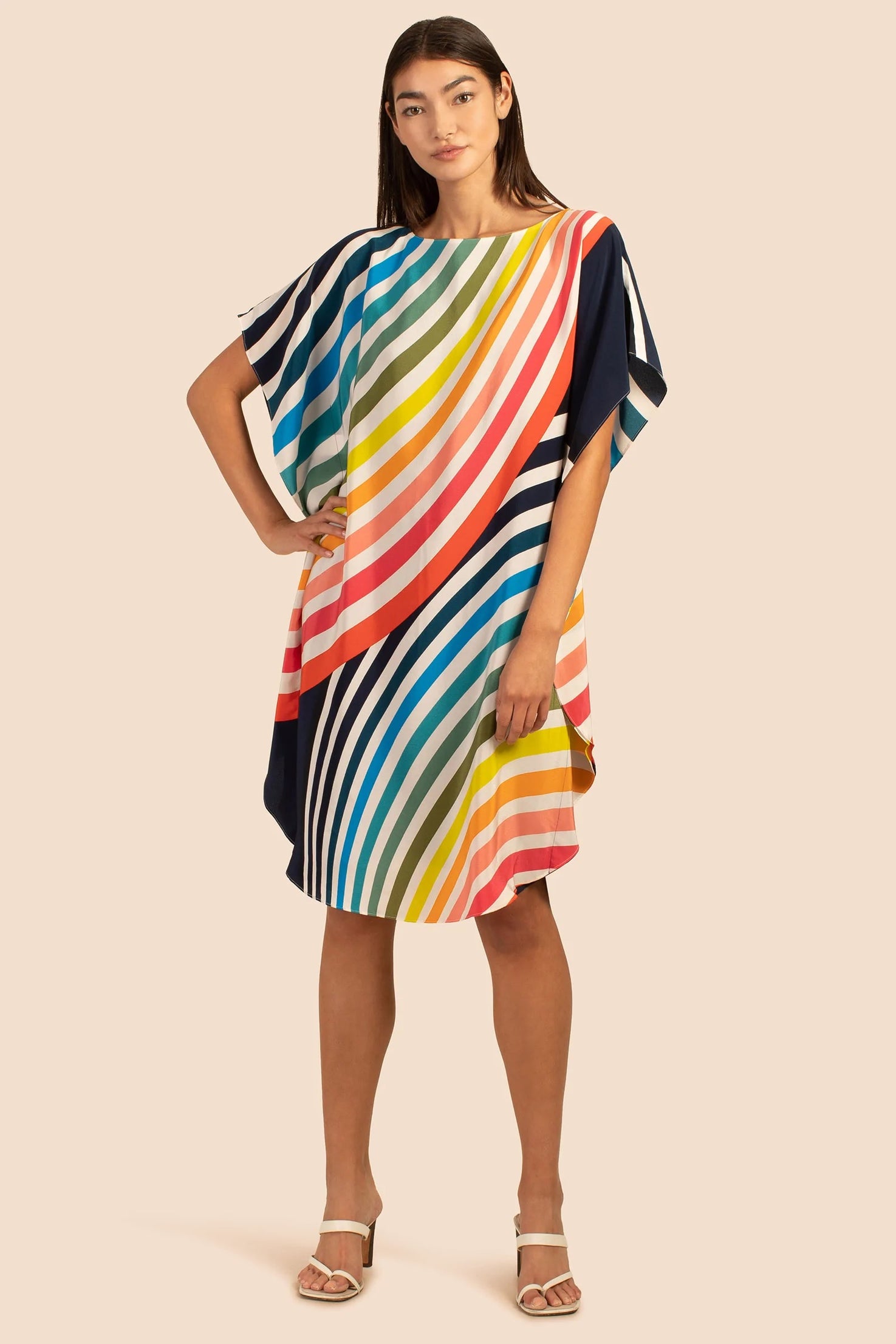 Luxury Soft Crepe Silk Kaftan, Lightweight and Breathable Caftan For Women's