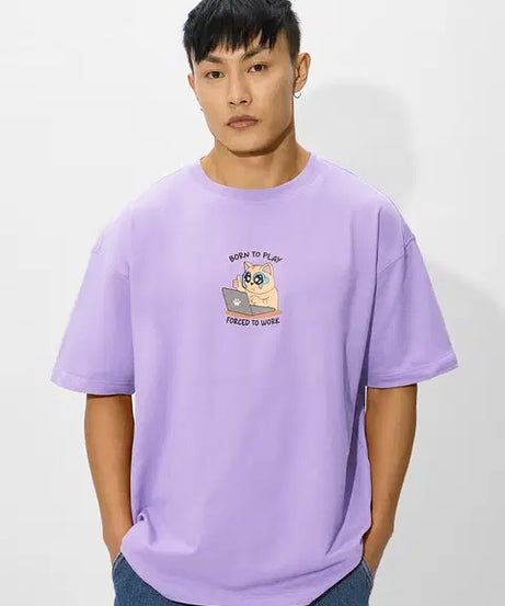 Oversized T-Shirt Born To Play