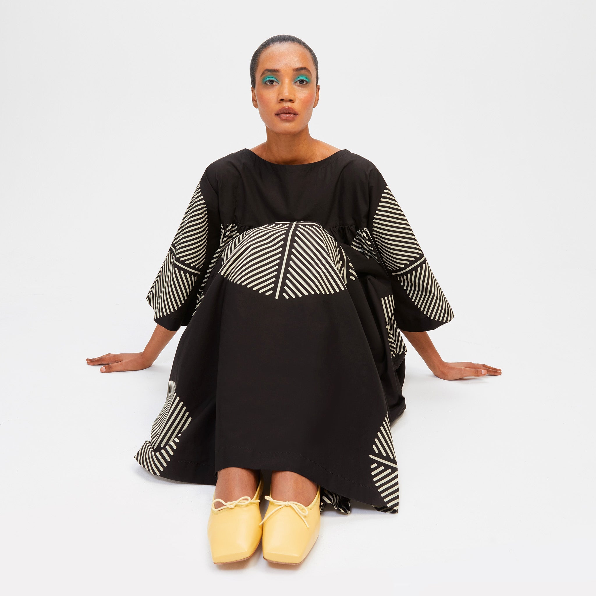Lightweight Rayon Cotton Kaftan, Long Casual Wear Caftan For Women's