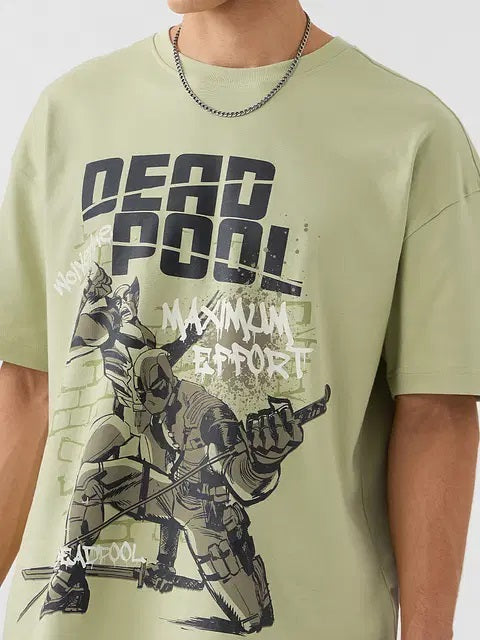 Deadpool Maximum Effort Oversized T-Shirts