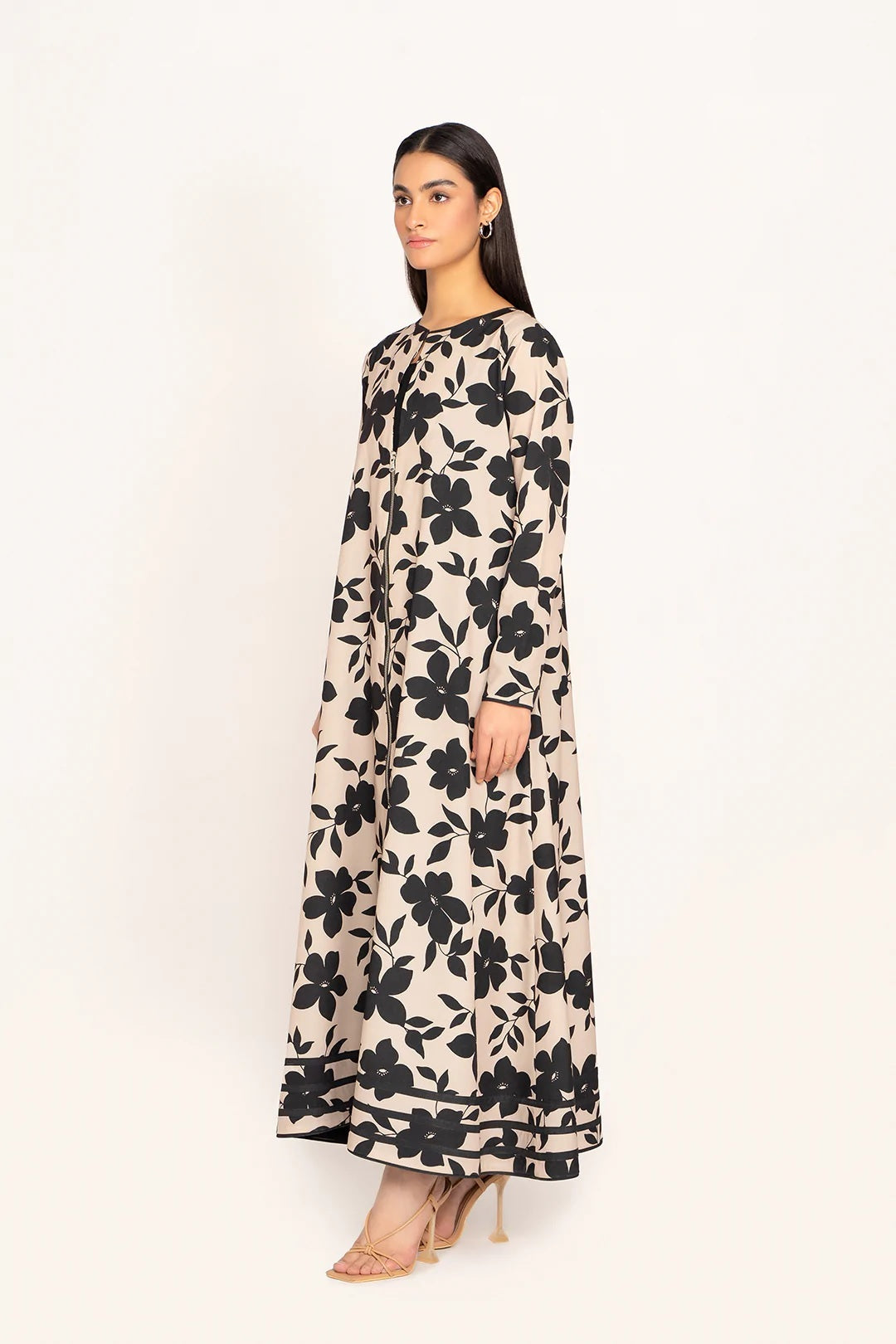 Korean BSY Kaftan - Elegant & Lightweight Flowing Design Caftan For Women's