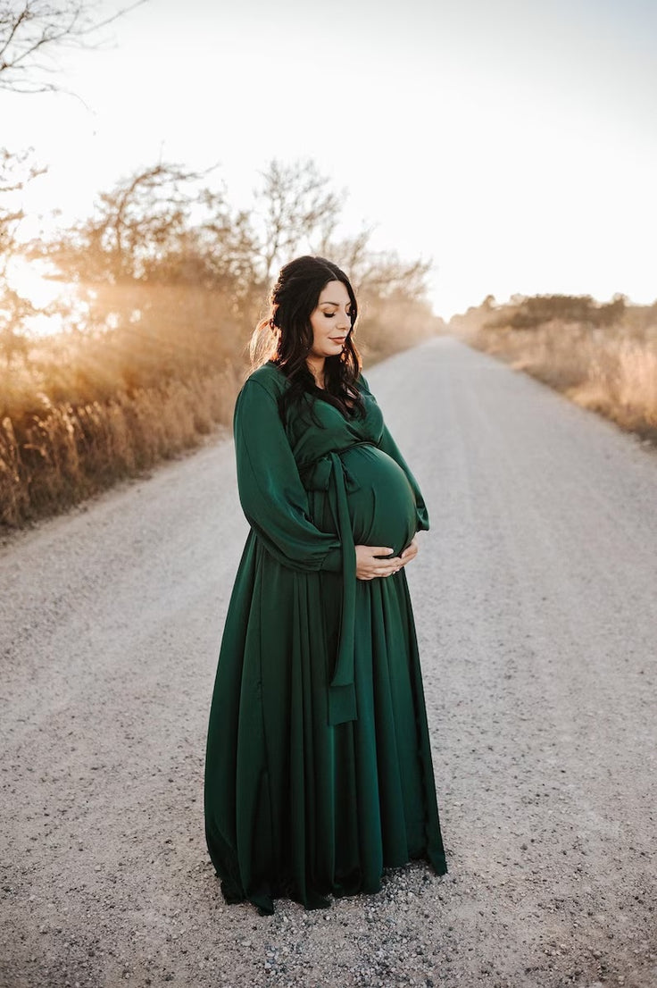 Maternity Photo Shoot and Baby Shower Dress Elegant Maternity Gown