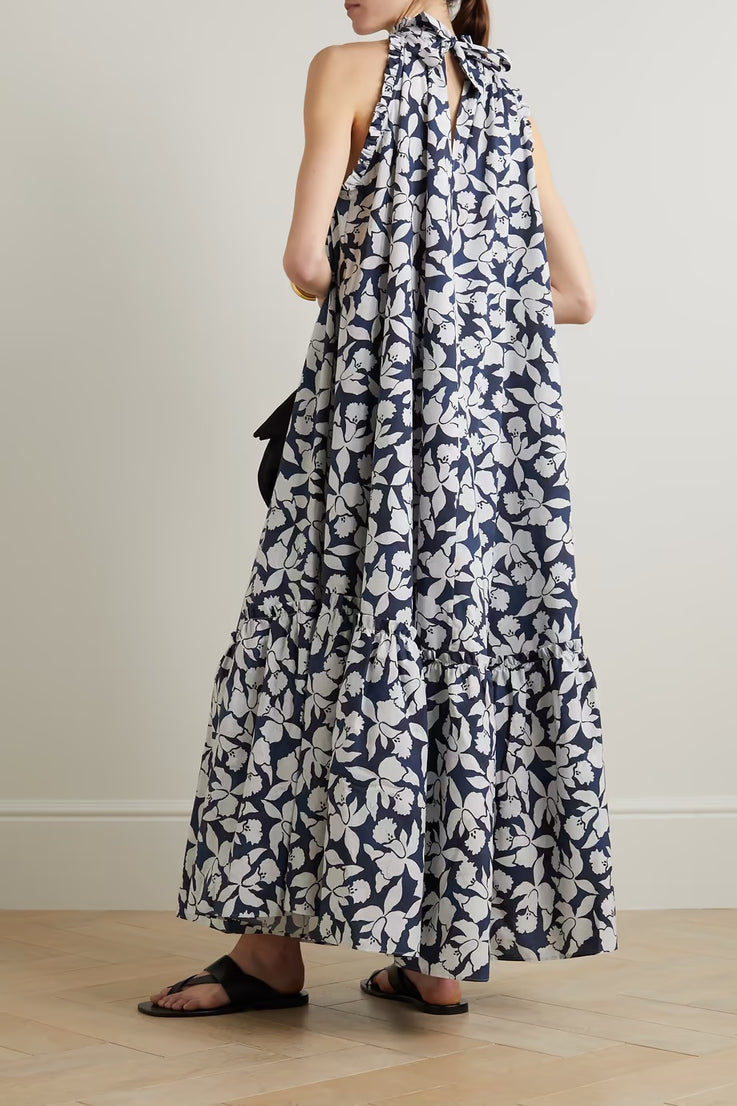 Flowy Rayon Blend Kaftan - Comfortable and Breathable for Women's