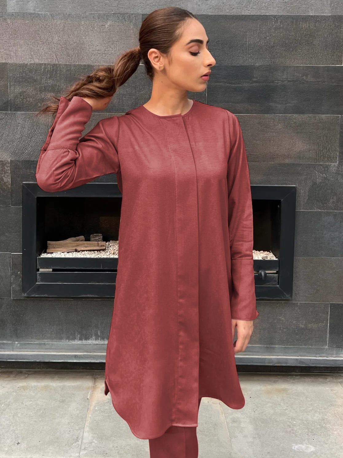 Nirvana Silk Co-ord Set For Women's